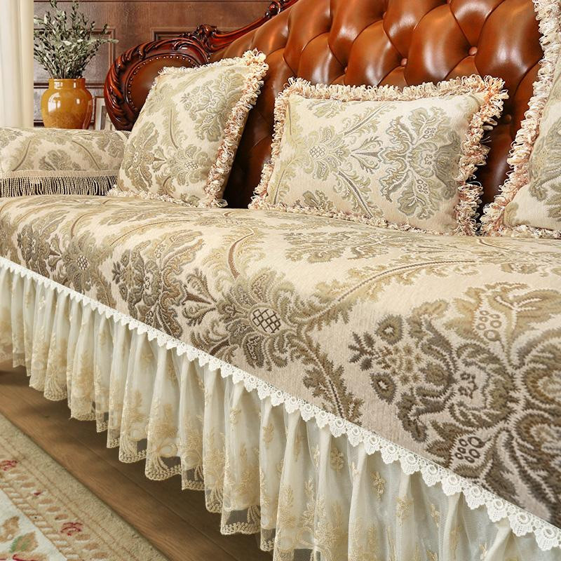Yiran Furniture Jacquard Sofahülle Rutschfester Sitzbezug für dein Sofa, Breite: 58 cm, Höhe: 65 cm - Bild 2