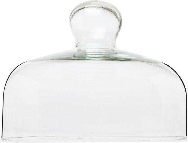 Stanley Rogers Käseglocke aus Glas in Transparent, Durchmesser: 15,5 cm - Bild 1