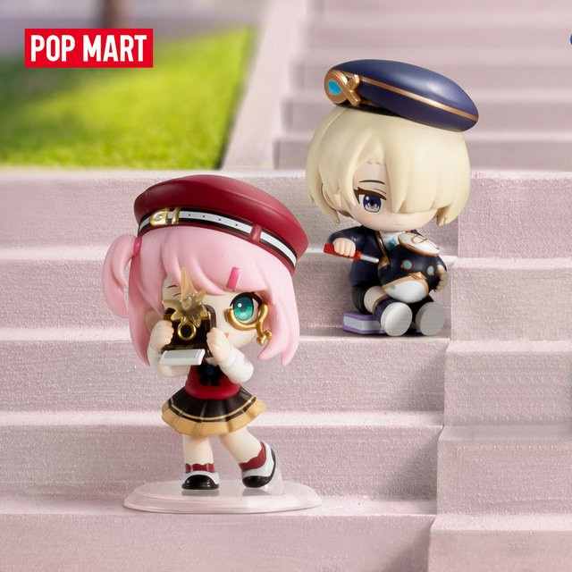 POP MART Genshin Impact Academy's Light and Shadow Poetry Chibi-Serie, Figuren, Einzelfigur, ab 14 Jahren - Bild 1
