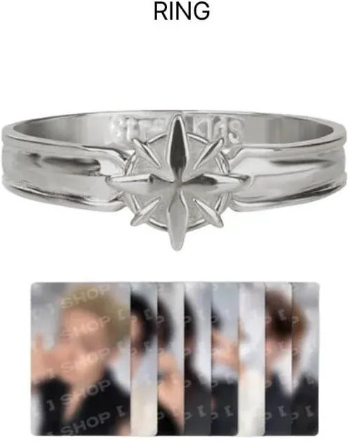 Stray Kids Ring, Silber, Unisex, Größe S - Bild 1