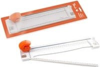 3 in 1 Rollenschneider PC200-15 Schneidegerät mit Sicherheitsguard in Weiß und Orange - Bild 1