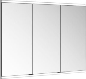 Keuco Spiegelschrank Royal Modular 2.0 in Weiß mit 3 Türen, LED-Beleuchtung und Sensor-Schalter, B/H/T: 105 x 70 x 12 cm - Bild 1