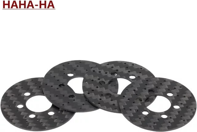 MALOM RC Carbonfaser SLW Bremsscheiben, 4-teiliges Set, Schwarz - Bild 1
