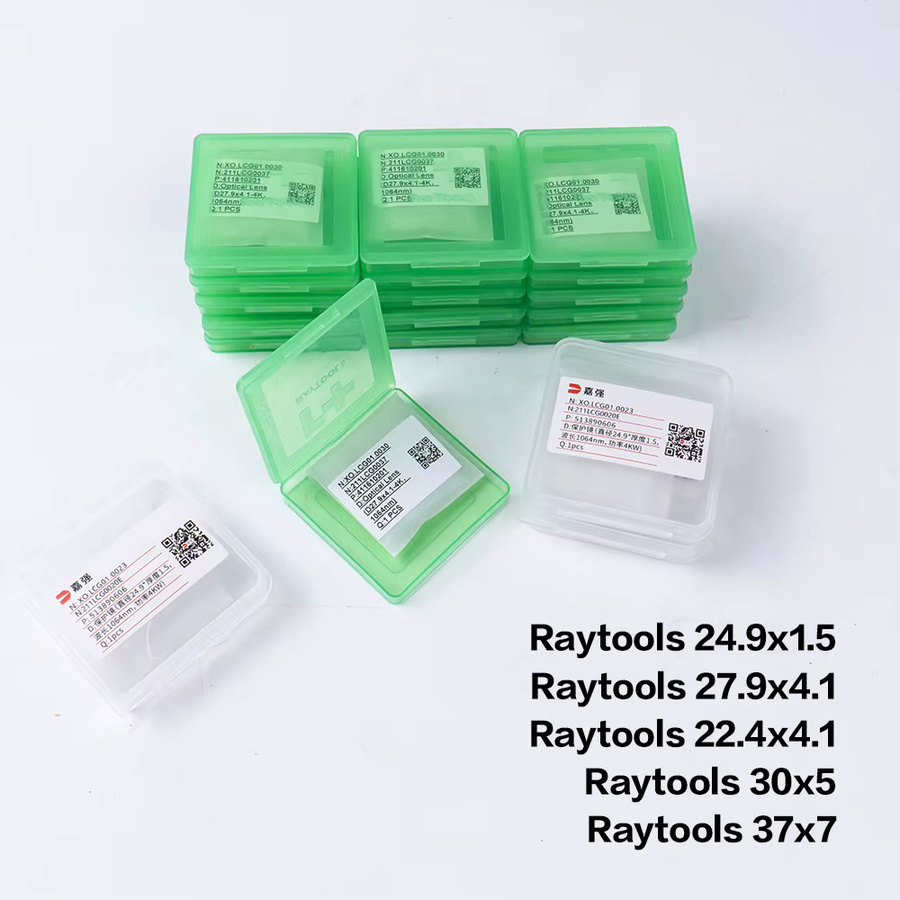 10 Stück Raytools Schutzlinsen für Laserschneidköpfe BM109 BM110 BM111 bis 15kw - Bild 2