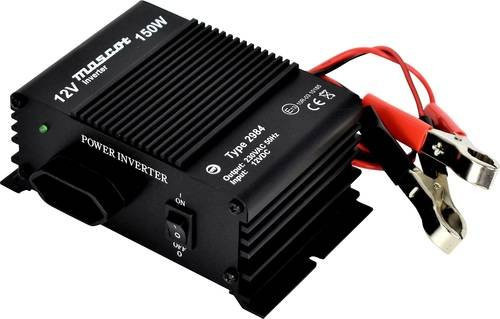 Mascot Battery Wechselrichter 2984 150W 12 V/DC - 230 V/AC in Schwarz - Bild 1