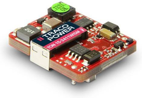 TracoPower TON 15-4810WI DC/DC-Wandler Print 48 V/DC auf 3.3 V/DC 4A 15W mit 1 Ausgang - Bild 1