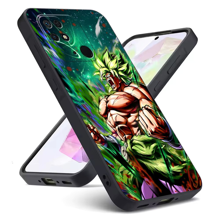Schwarze weiche Handyhülle mit Dragon Ball Goku Cartoon Motiv für Xiaomi Redmi Modelle - Bild 7