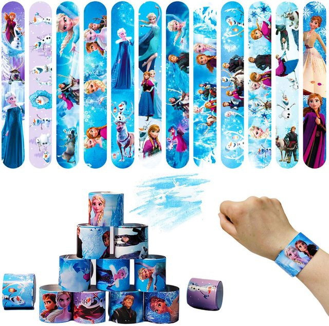 TOPTOY Slap-Armbänder Set, Die Eiskönigin, Marvel, Bunt, Kunststoff - Bild 1