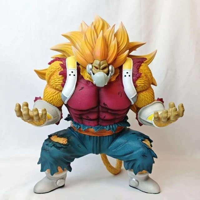 Yiran toy 1 Dragon Ball Cumber Goldener Großer Affe Super Saiyajin PVC Figur mit abnehmbarer Maske - Bild 1