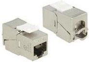 DeLOCK Keystone Modul RJ-45 Ethernet LAN Silber 24er Packung (86479) - Bild 1