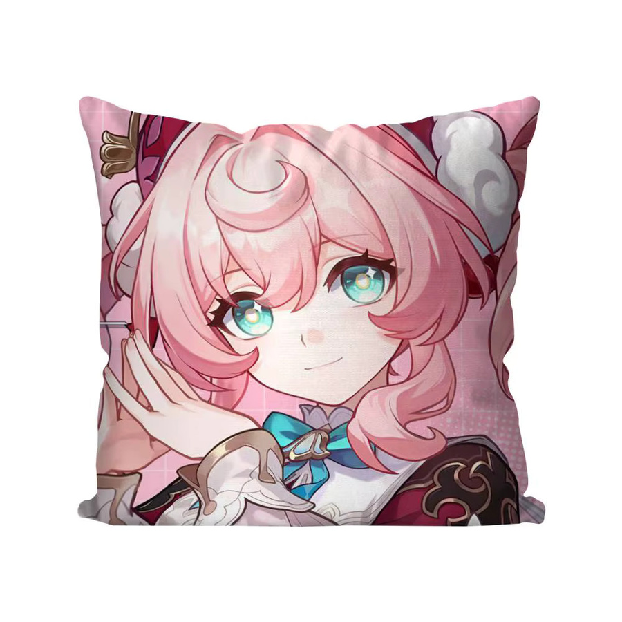 Hyacine Honkai Star Rail Kissenbezug quadratisch, Mehrfarbig, B/T/H: 40 x 40 x 0 cm - Bild 5