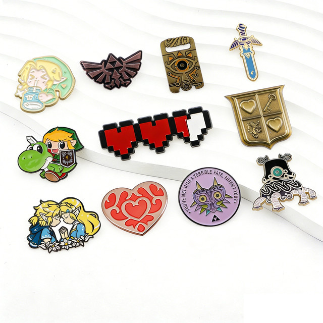Bandai Emaille-Pins, Cartoon-Broschen, Unisex - Bild 1