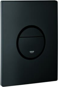 Grohe Abdeckplatte Nova Cosmopolitan für senkrechte und waagerechte Montage in Matt-Black, B/H: 19,7 x 15,6 cm - Bild 1