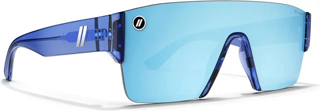 Blenders Kingpin Sonnenbrille, randlos, Unisex, blue, silver, plastic - Bild 1