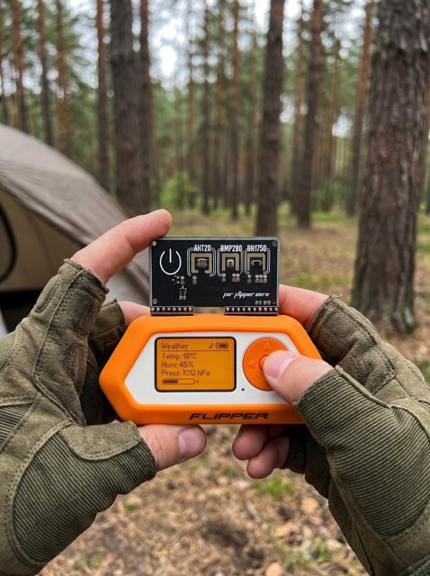 Flipper Zero Umweltsensor-Modul 4-in-1 mit UV-Messung, Temperatur, Feuchtigkeit und Luftdruck für hohe Präzision - Bild 1