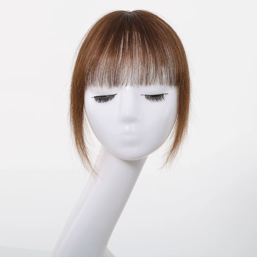 HAIRCUBE Echthaar-Topper, honigbraun, 3D-Wispy-Pony, 25,4 cm, Damen - Bild 2