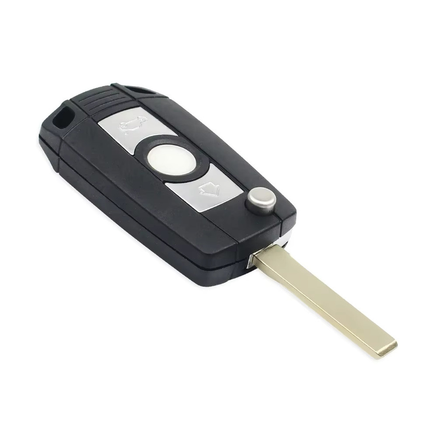 KEYYOU Auto-Fernschlüssel EWS-System für BMW E38 E39 E46 X3 X5 Z3 Z4 1/3/5/7 Serie mit ID44 Chip und Keyless Entry Sender in Rot oder Schwarz (315/433 MHz) - Bild 3