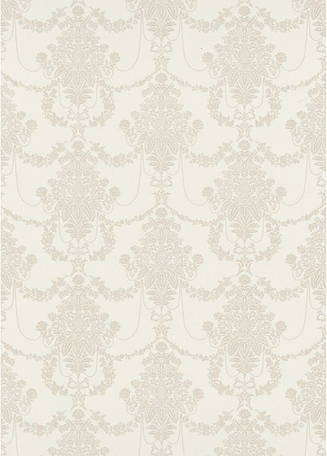 Erismann Vliestapete Versailles Felicite in Beige mit floralem Design und botanischem Muster - Bild 1