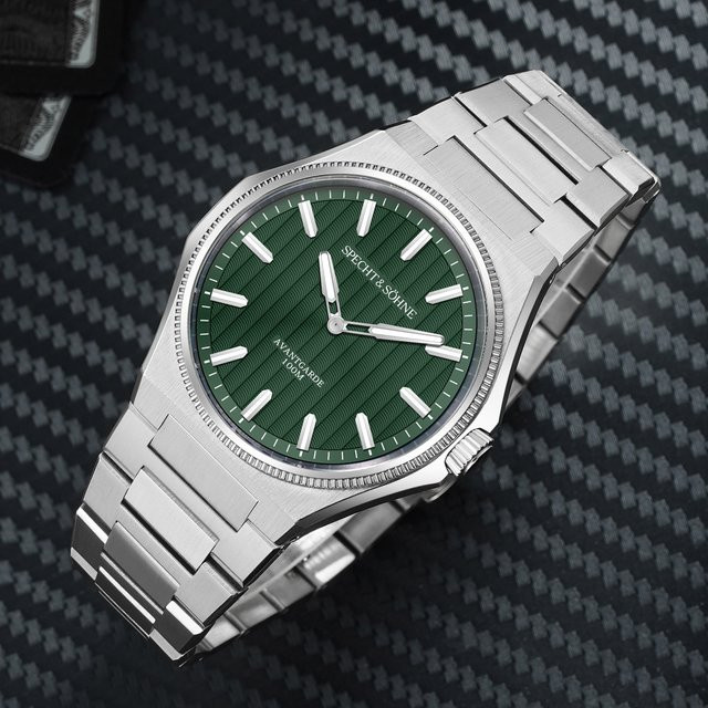 Specht & Söhne Armbanduhr, Quarz, Edelstahl, Saphirglas, 39,8 mm, Herren - Bild 1