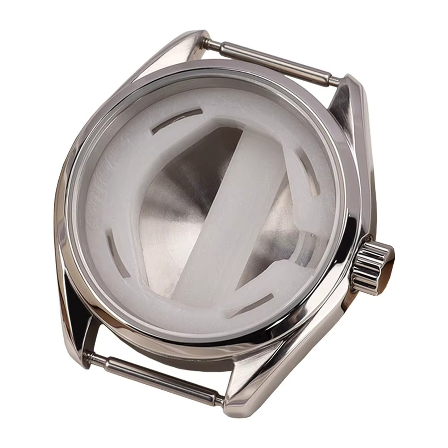 Fanya losch Uhrengehäuse Edelstahl, Silber, 30 mm, Quarzwerk, Unisex - Bild 2