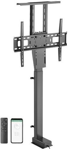 My Wall HP63-2L Elektrische TV-Lift-Halterung in Anthrazit, Höhenverstellbar mit App-Steuerung, für Bildschirme von 94,0 cm bis 165,1 cm - Bild 1