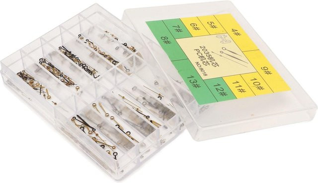Uhrzeiger-Set für 2035 PC Uhrwerk aus Legierung in Schwarz und Gold - Bild 1