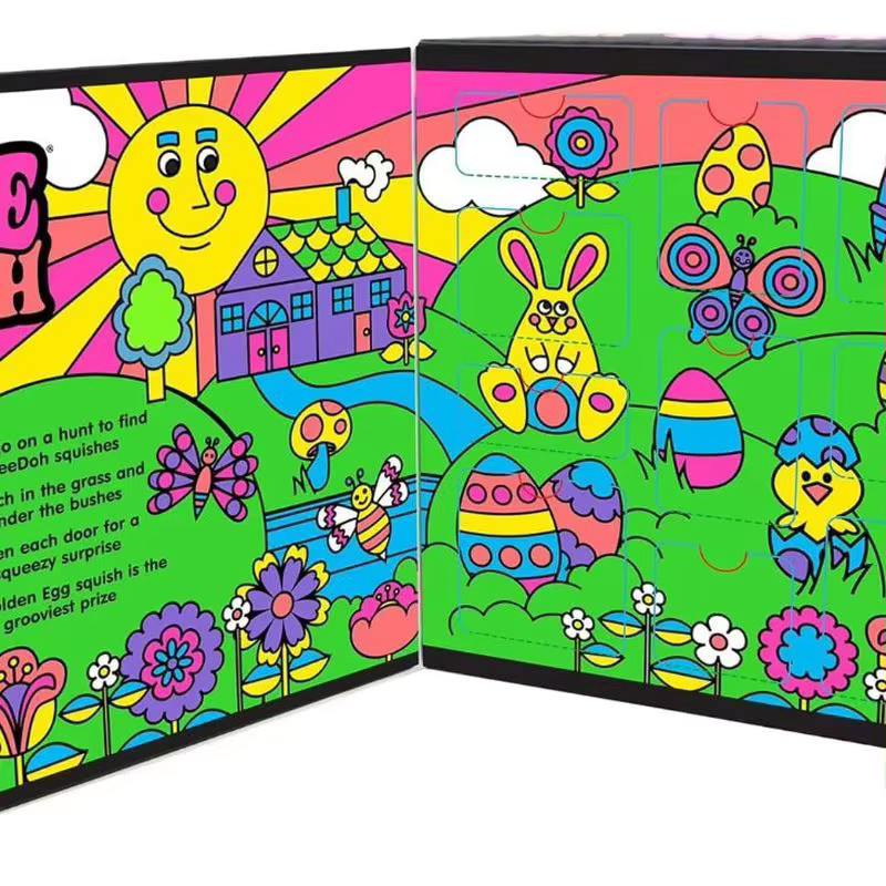 Nee Doh Golden Egg Hunt Blind Box, 10-teiliges Set, Squishy Fidget Überraschungsspielzeuge, ab 3 Jahren - Bild 4