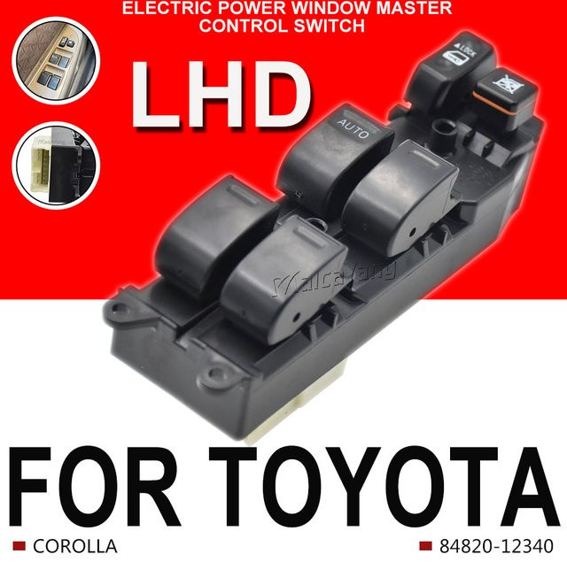 Malcayang Fensterheber-Hauptsteuerschalter 84820-42060 für Toyota Corolla RAV4 Vios - Bild 1