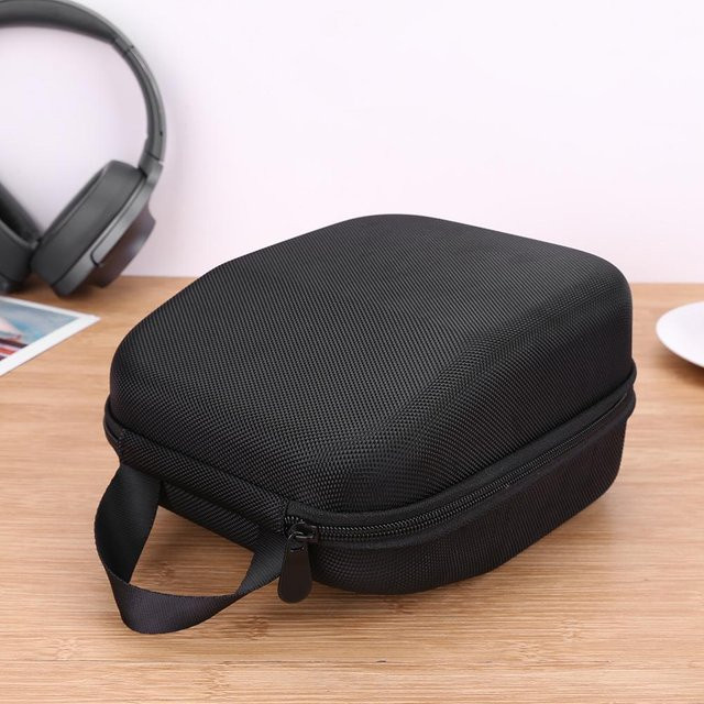 ALLOET Hartschalen-Aufbewahrungskoffer für Sennheiser HD598, HD600 und HD650 Kopfhörer in Schwarz - Bild 1