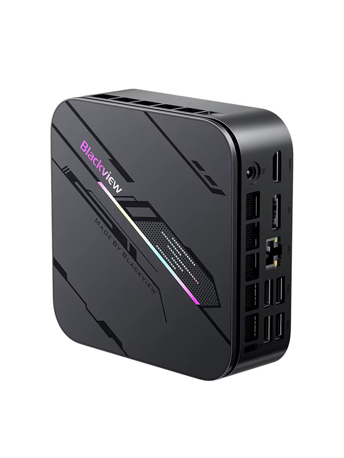Blackview MP100PRO Mini-PC mit Intel i5-12450H, 16GB RAM, 512GB SSD, Windows 11, WiFi 6 und Bluetooth 5.2 in Schwarz - Bild 5