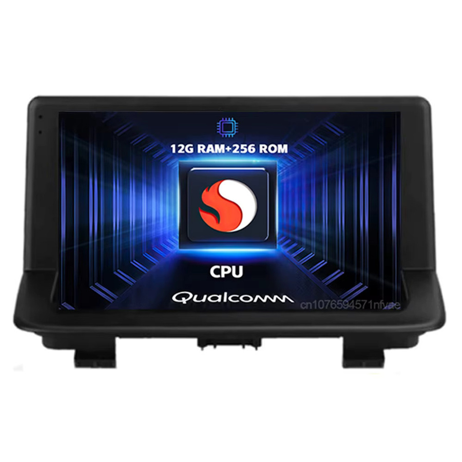 RSNAVI Android 16 Autoradio für Audi Q3 1.8U (2011 - 2018) mit 2K QLED Display, GPS, CarPlay und 4G in Schwarz - Bild 4
