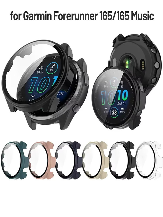 Garmin Hülle und Folie für Forerunner 165, Schwarz - Bild 6