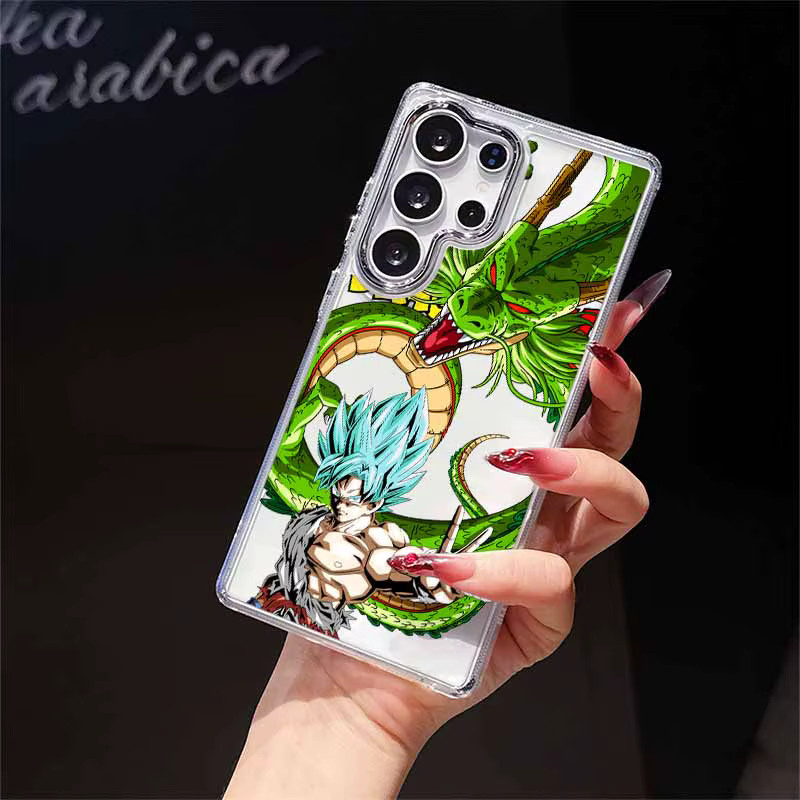 Transparente Dragon Ball Anime Handyhülle für Samsung Galaxy S26 S25 S24 S23 S22 S21 S20 FE Ultra Plus und Edge - Bild 2