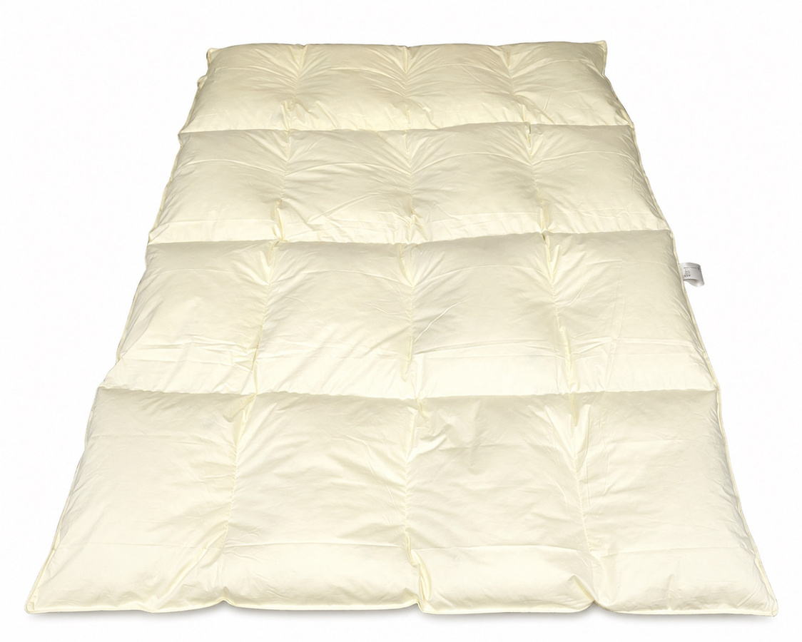 Betten Hofmann 4-Kammer Federbett Winterdecke mit 30% Daunen, Weiß, B/T: 135 x 200 cm - Bild 1