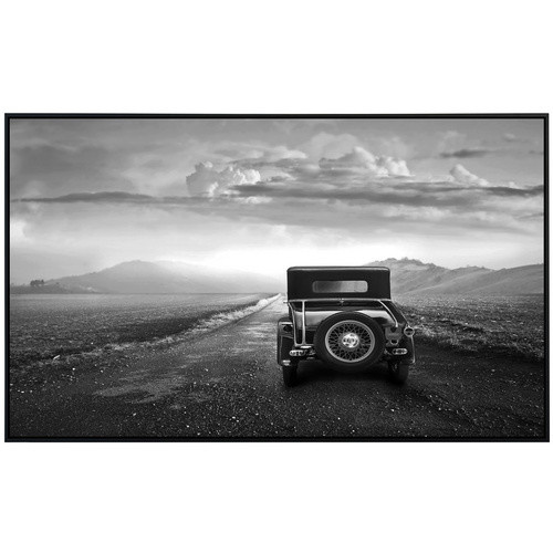 papermoon EcoHeat Infrarotheizung Landschaft mit Auto in Bunt mit Matt-Effekt, App-Steuerung und Überhitzungsschutz - Bild 2