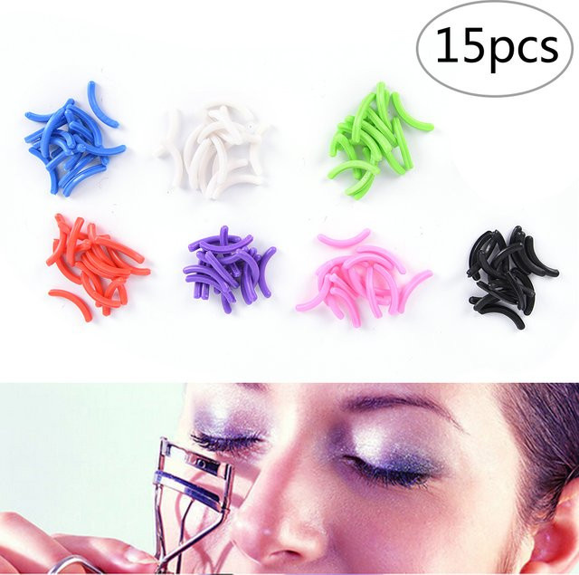 Cappuvini Ersatz-Gummipads für Wimpernzangen, 15 Stück, Unisex - Bild 1