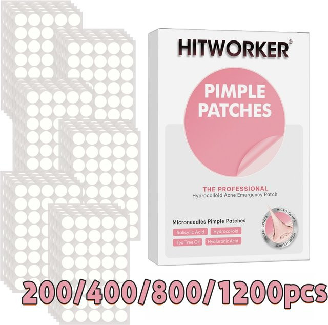 HITWORKER Akne-Pflaster mit Teebaumöl, Unisex - Bild 1