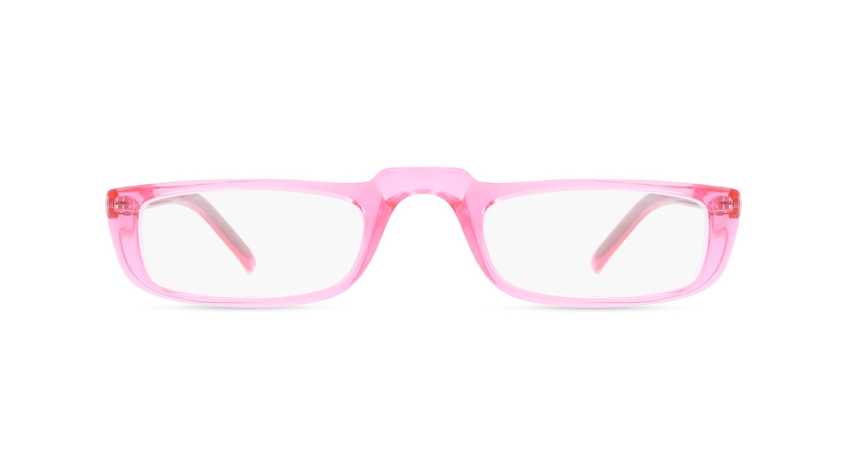 Fielmann READER Lesebrille, Vollrand, quadratisch, Kunststoff, pink, Unisex - Bild 1