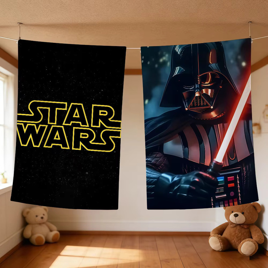 Star Wars Willkommensbanner S-STARS-ES Outdoor Flagge für Garten und Heimdekoration B: 60 cm, H: 40 cm, T: 40 cm - Bild 2