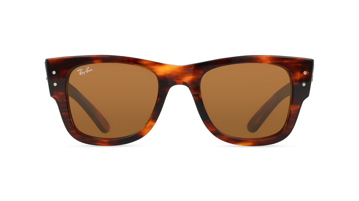 Ray-Ban RB0840S Sonnenbrille, Vollrand, Quadratisch, Kunststoff, Unisex, braun - Bild 1
