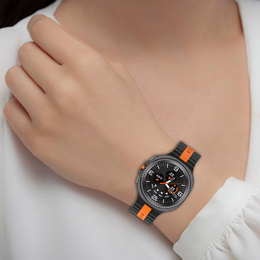 Samsung Uhrenarmband Silikon, Galaxy Watch 8 Classic 46 mm, 44 mm, 40 mm, Unisex - Bild 3