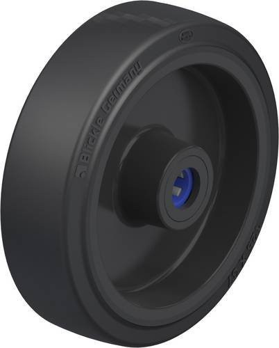 Blickle POEV 125/12R Schwerlast-Rad in Schwarz mit 125 mm Durchmesser und 250 kg Tragfähigkeit - Bild 1