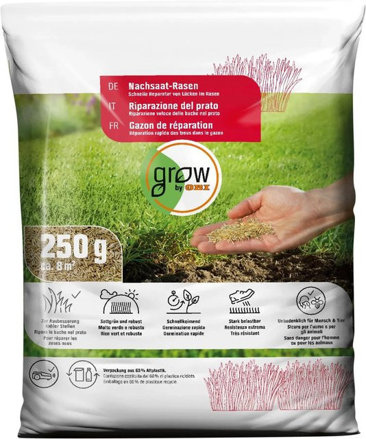 OBI Nachsaat-Rasen mit 250 g - Bild 1