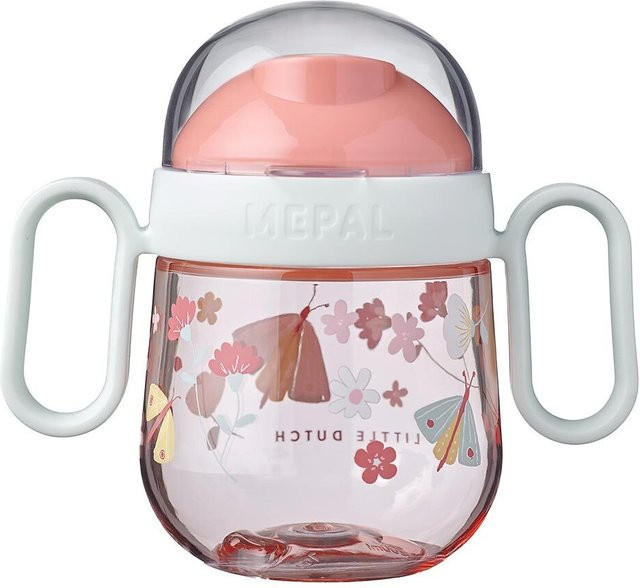 Mepal Antitropf-Trinklernbecher 2.0 Floral Pink 200 ml - Bild 1