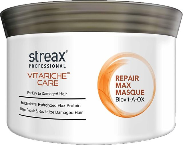 Streax Professional Vitariche Care Repair Max Haarmaske, 200g, Trockenes Haar - Bild 1