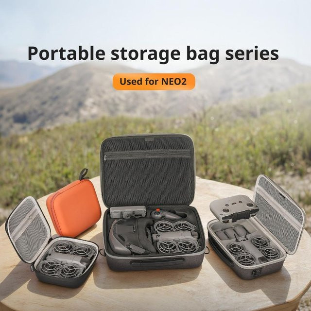 DJI NEO 2 Combo Reisetasche mit Aufbewahrungstasche passend für RC-N3 Fernbedienung - Bild 1