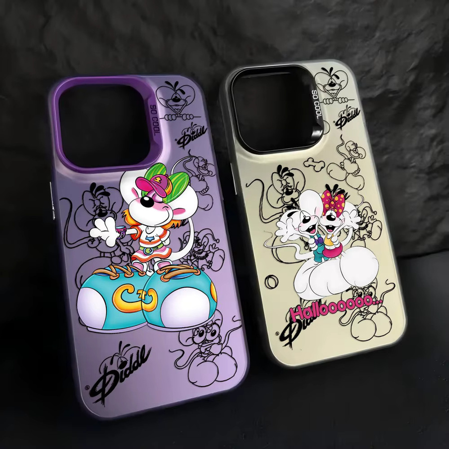 Niedliche Cartoon D-Diddls Handyhülle für Xiaomi Mi 15T 14 13 12 12T 11 Lite Poco X7 X6 F7 F6 X5 F4 F3 X3 GT Pro 4G 5G - Bild 1