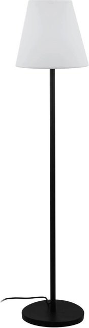 Eglo Außen-Stehleuchte Algehra Schwarz aus Kunststoff, Höhe: 148,5 cm, Durchmesser: 39 cm - Bild 1