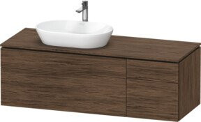 Duravit Waschtischunterschrank L-Cube in Braun, Wandmontage, B/T/H: 142 x 55 x 48,2 cm - Bild 1