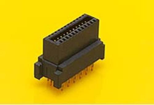 Molex Buchsengehäuse-Platine in Schwarz mit Goldkontakten, Rastermaß: 1.27 mm, 461130241 - Bild 1